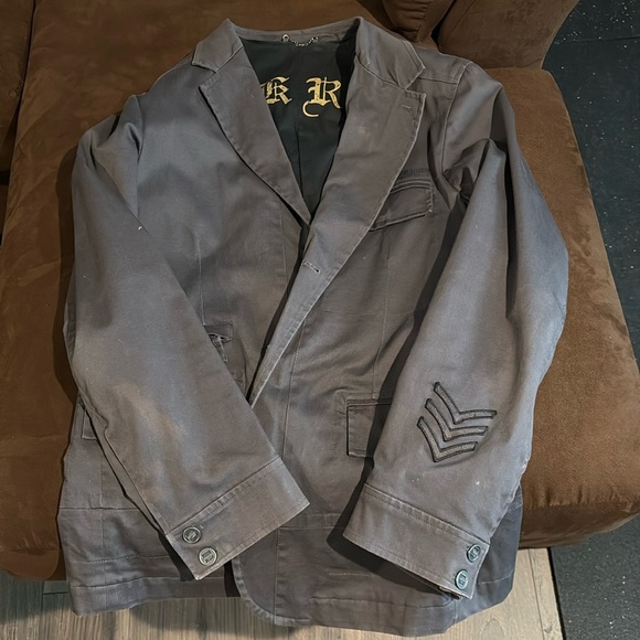 Blazer jacket with optional hood. - Picture 4 of 6